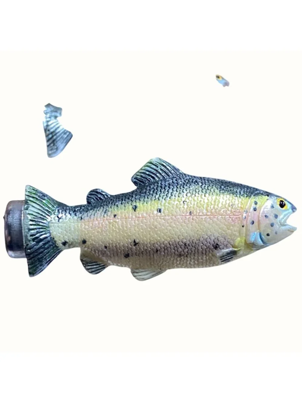 Fish Handle Stainless Steel Spreader Set Of 4 For Cheese Or Butter Hand-Painted